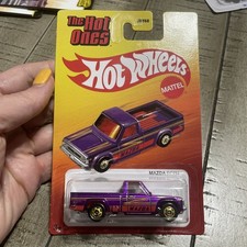 ​Hot Wheels Mazda REPU Purple Rotary Power Pickup Truck Silver Series Protector!