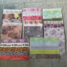 Craft room Clear out 24 A4 Multi Coloured Mixed Vellum Sheets (C)