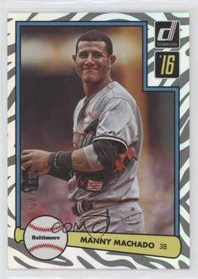 2016 Panini Donruss 1982 Design Holoflow 138/199 Manny Machado #D82-30 0q3