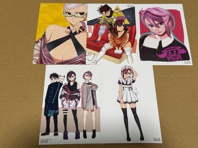 Danda Dan COMIC ZIN Bonus Illustration Card Set of 5 Used