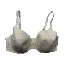 Victoria's Secret White Solid 40DD Body By Victoria Lined Full Coverage Bra VS