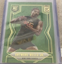 2025 Panini Donruss Elite - Rookies Antwane Wells Jr. #179 Green Disco (RC)