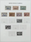 US Stamps 1893-1940s Collection 2 DAVO Albums Columbian Airmail Kans Nebr