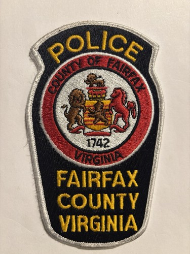 Fairfax County, Virginia Police Department Patch