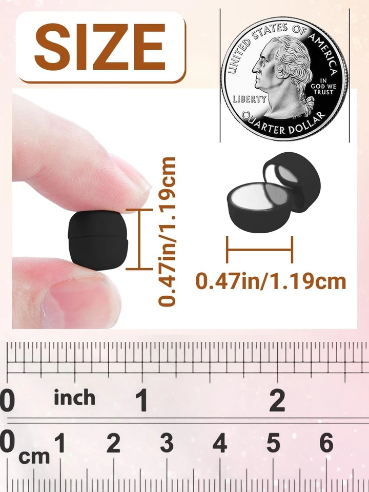 12 piezas imanes de hiyab fuertes pasadores magnéticos sin pasadores sujetan sin daños a la tela multi Foto 4 de 4