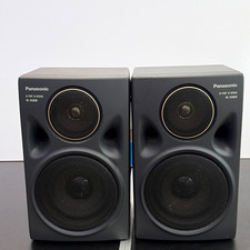 Panasonic S-XBS Bookshelf Speakers Pair 2.0 Wired Bi-Wire 8 Ohm Black