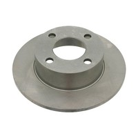 Febi Bilstein Bremsscheiben Ø245MM + BremsbelÄGe Hinten FÜR Audi 80 B4 100 C3
