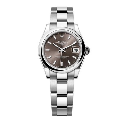 Rolex Datejust 31 Watch 31MM Grey Index Hour Markers Dial Stainless Steel
