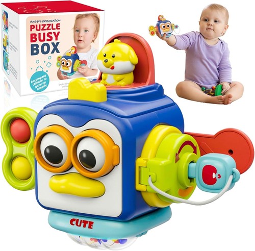 Toddler Toys Montessori Busy Board Toys for 1 2 3 Year Old Boys Girls Toy Gifts