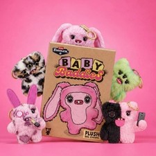 Fuggler Official Baby Baddies Plush Doll Keychain Charm Tooth Monster Blind Box