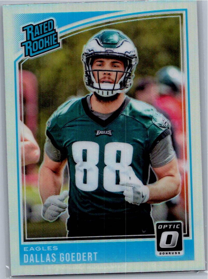 Dallas Goedert Panini Donruss Optic #197 Holo