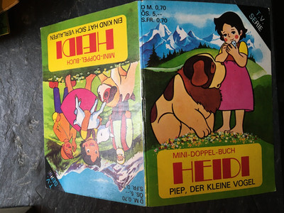 Heidi - Piep, der kleine Vogel u. Kind hat sich ... - Taurus Mini-Doppel-Buch