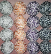 1770 g Farbmix Decke Teppiche Tasche Strickwolle Häckelgarn GARNPAKET Wollreste