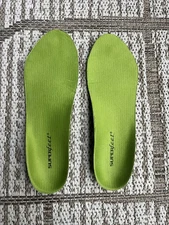 Superfeet All-Purpose Support High Arch Insoles Green Size E M 9.5-11 W 10.5-12