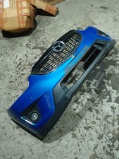 BUMPER FRONT COMPLETE BLUE MAZDA CX-5 Cx5 2012-15 Paint Code 41b Damaged