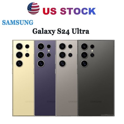 【NEW SEALED】Samsung Galaxy S24 Ultra (5G) 256GB Verizon AT&T Unlocked Smartphone