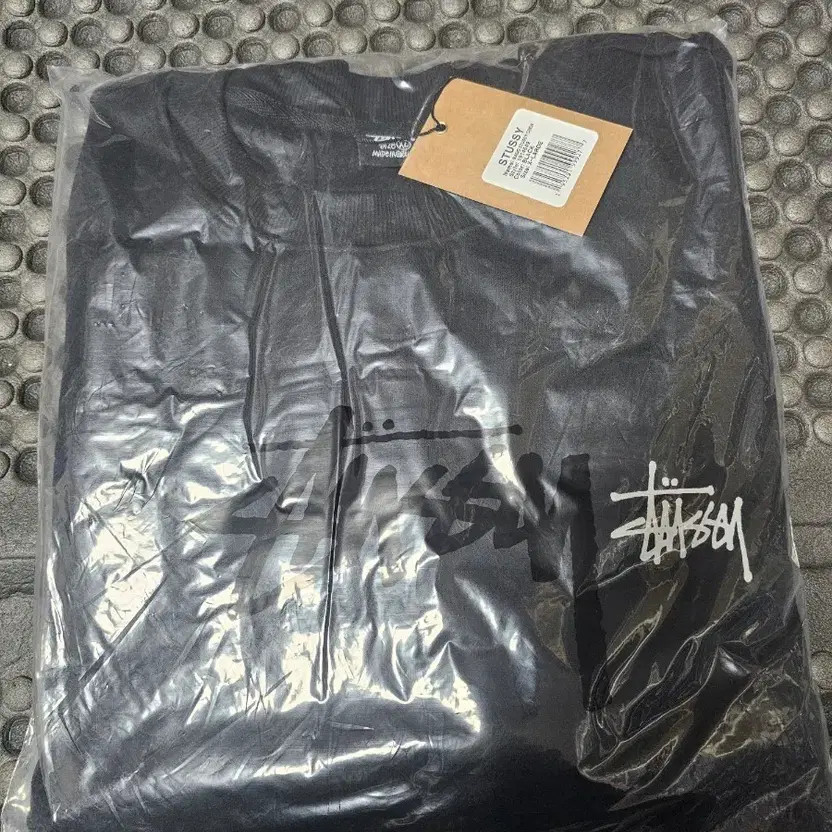 Stussy Black XL Sweatshirt - New, Unopened, Classic Logo