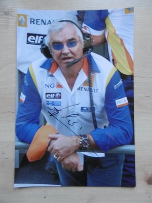Flavio Briatore ''Teamchef Alpine'' Autogramm signed 20x30 cm Bild