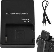 MH-24 Caricabatteria per Batteria EN-EL14/EN-EL14A Compatibile Con Nikon D3100, 