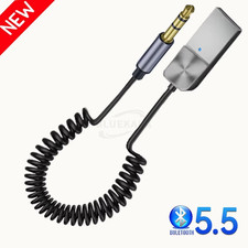 Wireless Bluetooth 5.4 Audio Receiver Dongle USB to 3.5Mm Aux Jack Car Audio Han