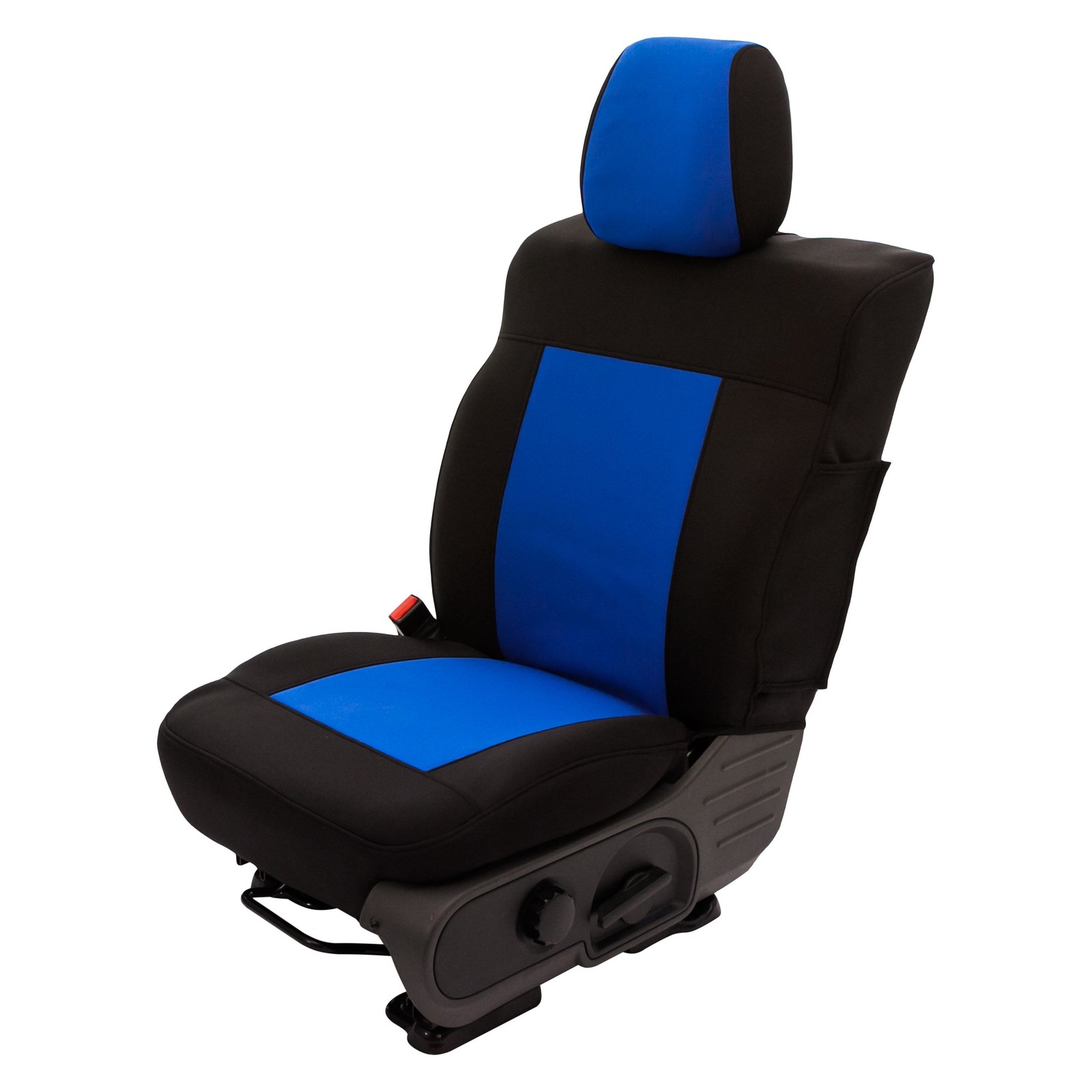 For Honda CR-V 23 Saddleman Neoprene 1st Row Blue w Black Custom Seat Covers