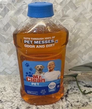 Mr Clean Pet Multi Surface Cleaner Household with Febreze Odor and Dirt 45 oz