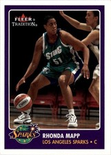2001 Fleer Tradition WNBA #85 Rhonda Mapp