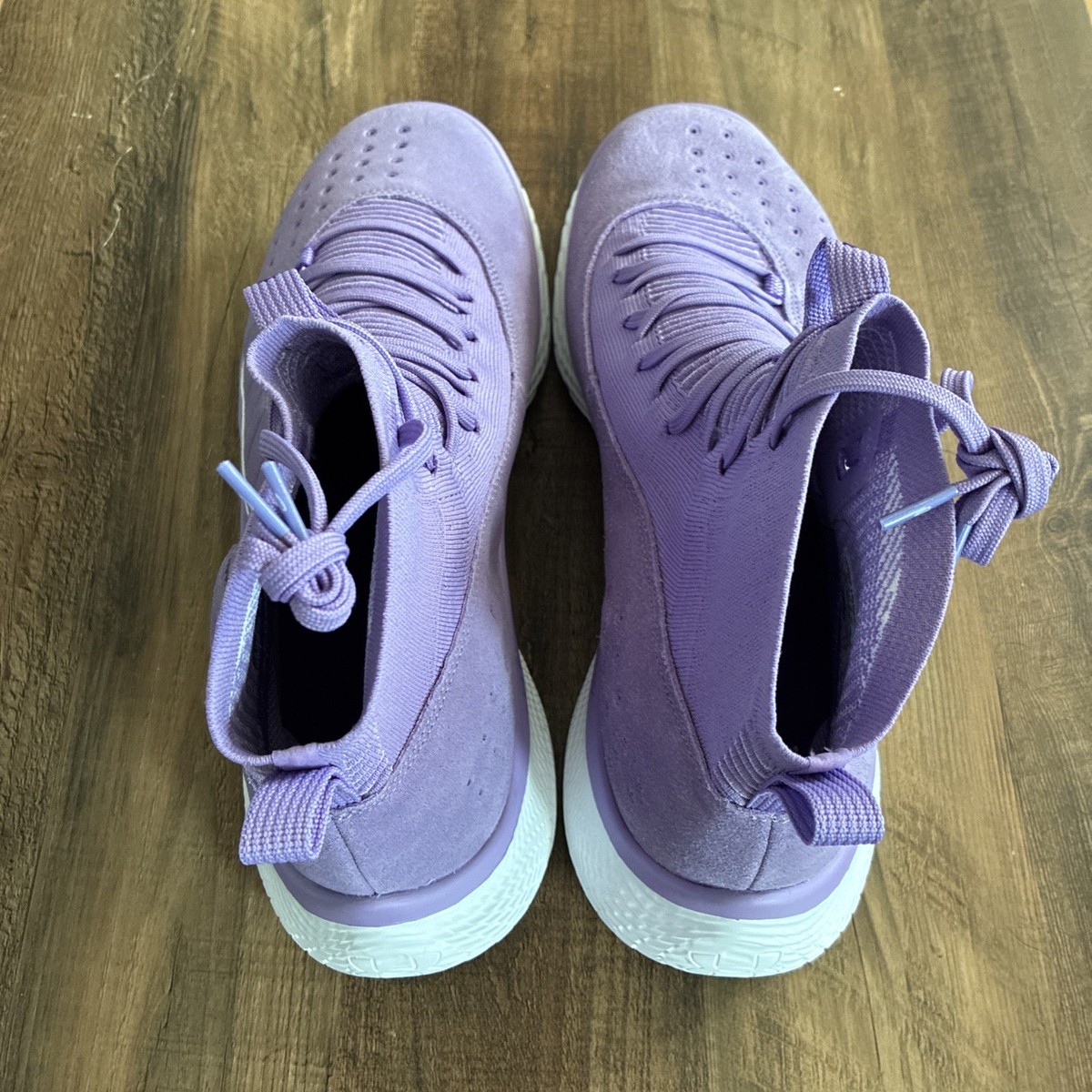 Under Armour Curry 4 Flotro Vivid Lilac Men Size 14 Basketball