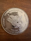 1 Ounce .999 Fine Silver Round Bullion, 1981 Silver Trade Unit