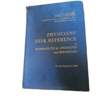 Physicians Desk Reference 21st Edition Hardcover Book