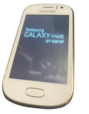 Samsung Galaxy Fame GT-S6810P - weiß (Netzwerk gesperrt) Smartphone