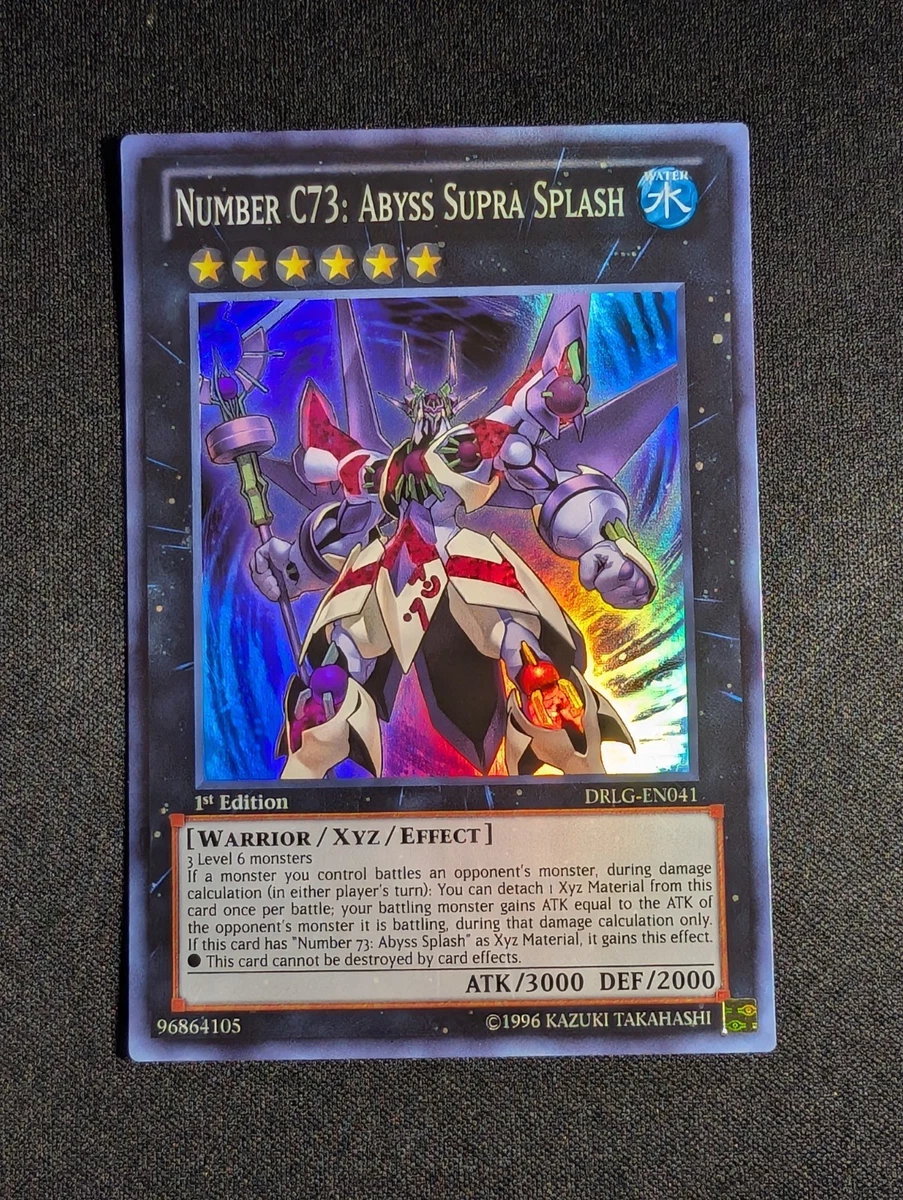 Xyz Yu-Gi-Oh! TCG Super Rare Individual Collectible Card Game