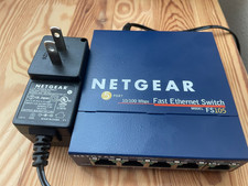 Netgear ProSafe FS105 v3 5-portowy przełącznik Ethernet 10/100 W/ADAPTER GRATIS S/H