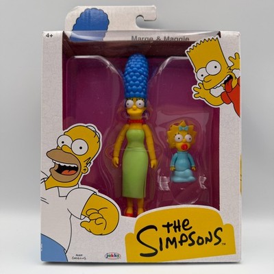 The Simpsons Marge & Maggie Articulated Action 5'' Figures Jakks 2025 NIP