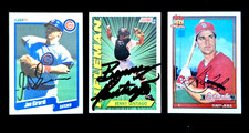 Autograph Lot – Joe Girardi / Benito Santiago / Todd Zeile – Original Signatures