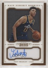 2017-18 Panini Dominion Main Exhibit Rookie Bronze 18/25 Tony Bradley Auto s3g