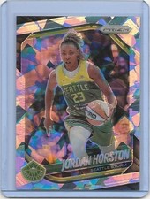 2025 Panini Prizm Ice Prizm Jordan Horston WNBA #37 Seattle Storm
