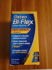 Osteo Bi-Flex Triple Strength Vitamin D Supplement 80 Tablets Exp 4/26
