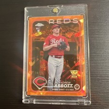 2024 Topps Chrome MLB Cincinnati Reds Andrew Abbott RC #USCS304 /25