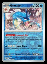 Carta Pokémon Gyarados SV: Scarlatto e Viola 151 (Reverse Holo) #130/165