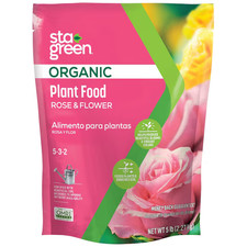 Sta-Green 5-lb 5-3-2 Organic Natural Rose and Flower Plant Food 2.99 per gallon
