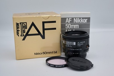Nikon AF Nikkor 50mm f/1.4 D Standard Prime, TESTED [Top Mint]