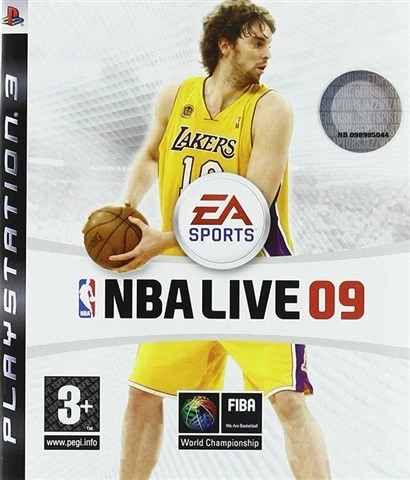NBA Live 09 Pau Gasol EA Sports - Juego PlayStation 3 PS3 Sony