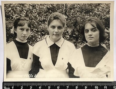 Three Pretty Cute Young Women Charming Attractive Ladies Nice Schoolgirls #1178