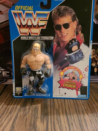 WWF Hasbro Blue Card Shawn Michaels ...