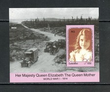 R2404 Lesotho 1990 Königin Mutter BLADE MNH