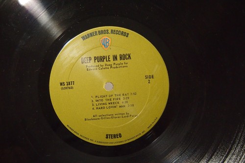 Deep Purple In Rock GREEN LABEL LP VINYL ALBUM - Picture 4 of 5