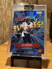 2023 Wildcard Alumination Football CJ Stroud RC COMIX 3/5 Playoffs! 45-14!