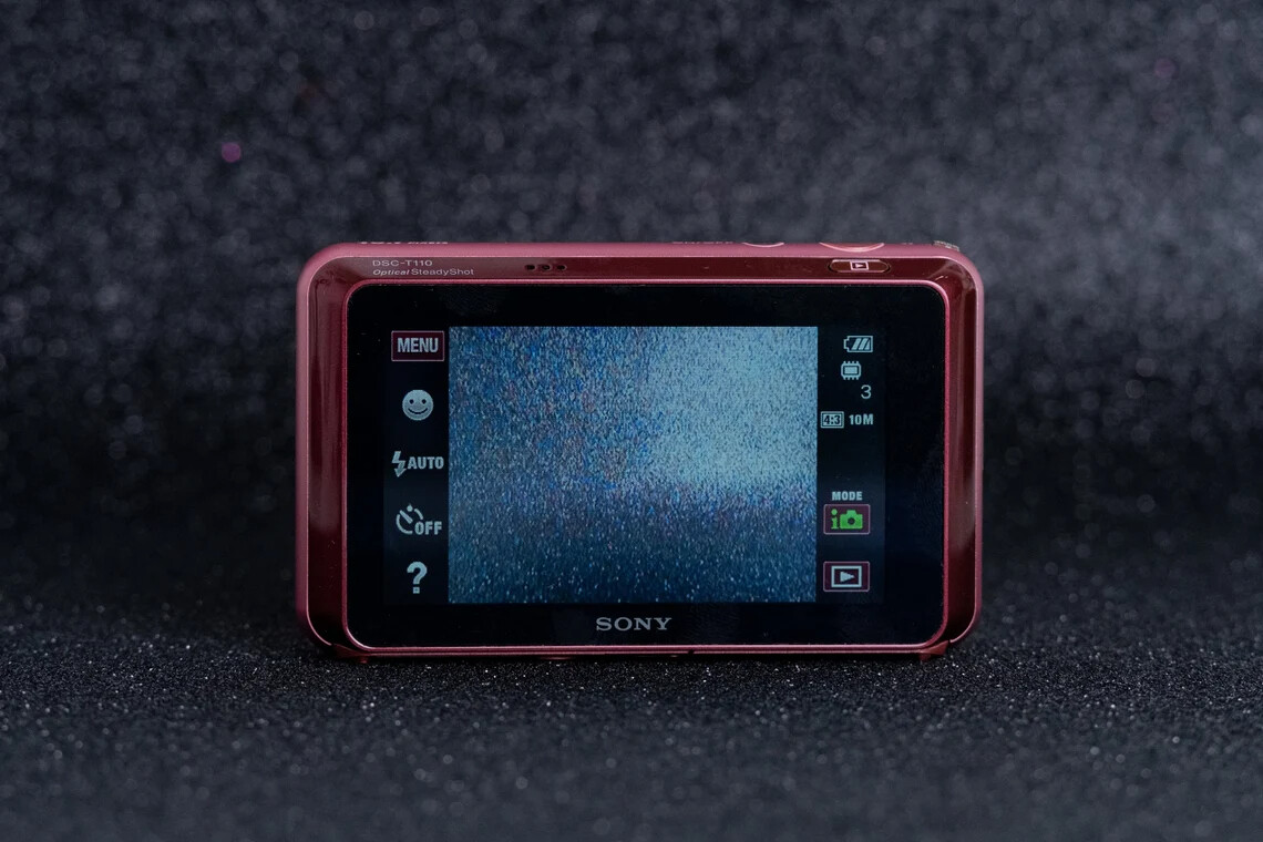 SONY Digital Camera DSC-T110 16.1MP Cyber Shot 4x Optical Zoom