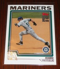 2019 Topps Archives Ichiro Retrospectives #I-4 Seattle Mariners       